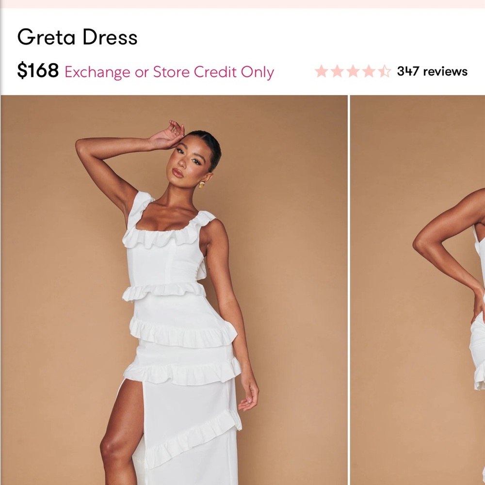 Show me your mumu white Greta dress